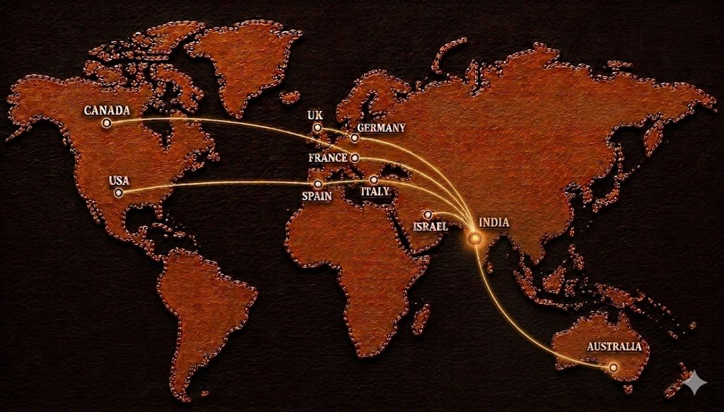 India Map Sourcing Flow